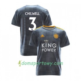 Koszulka Leicester City Ben Chilwell 3 Wyjazdowe Koszulki Piłkarskie 2018-2019 Krótki Rękaw